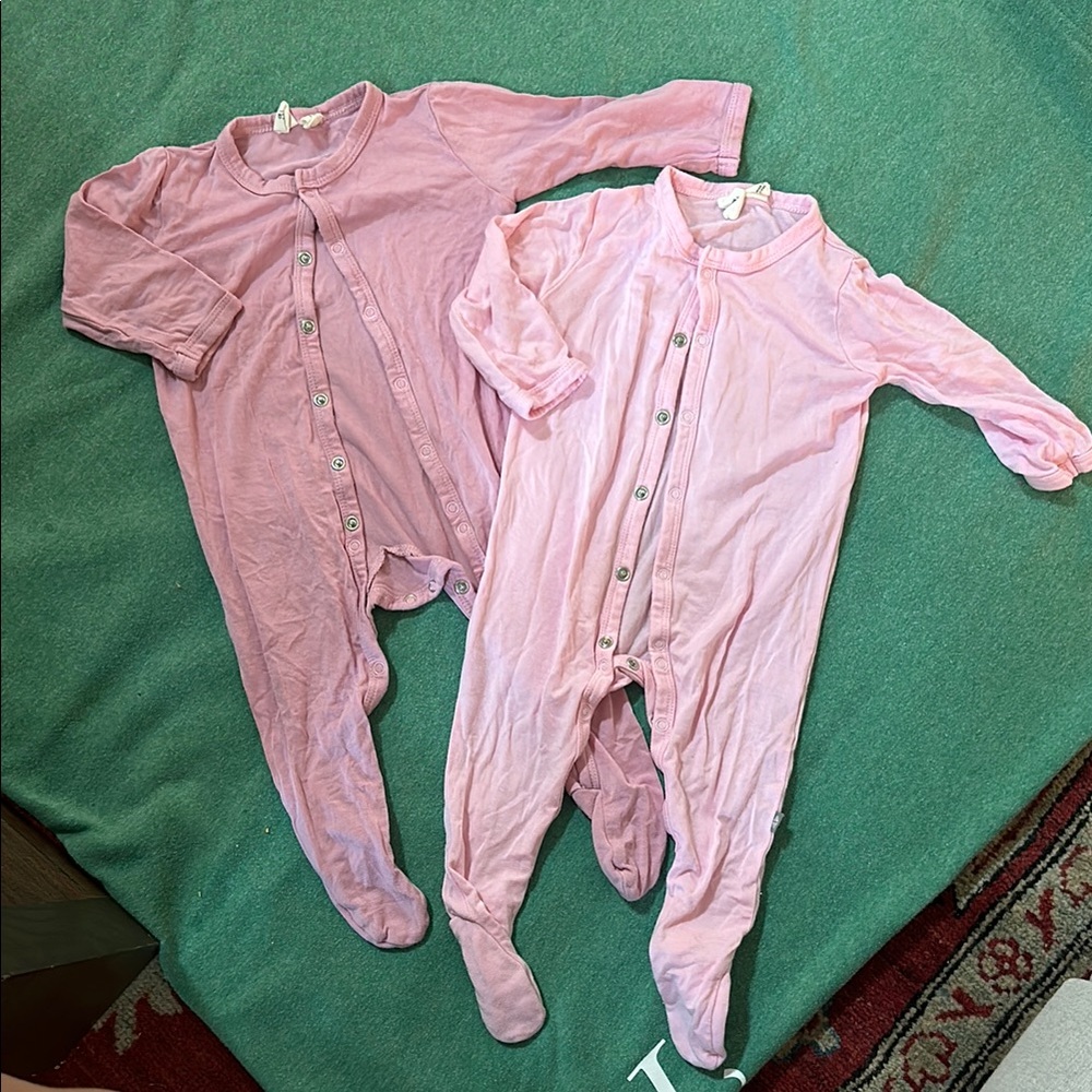 Kyte Baby Snap Footies 3-6 month bundle